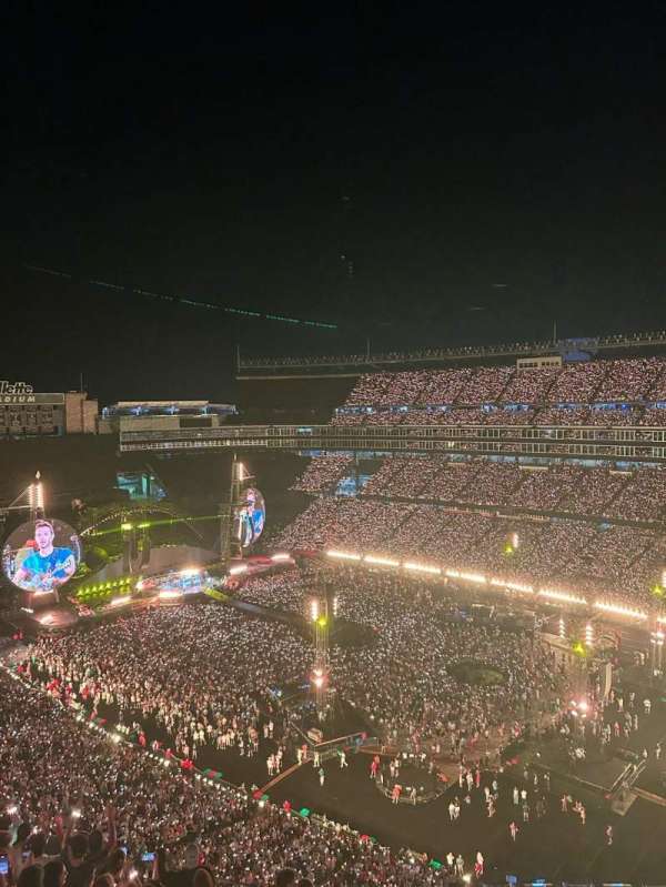 Gillette Stadium, section: 303, row: 8, seat: 19