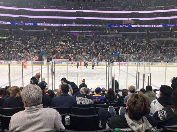 Crypto.com Arena, section: 111, row: 11, seat: 11