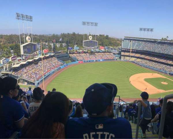 Dodger Stadium, section: 37RS, row: JJ, seat: 1