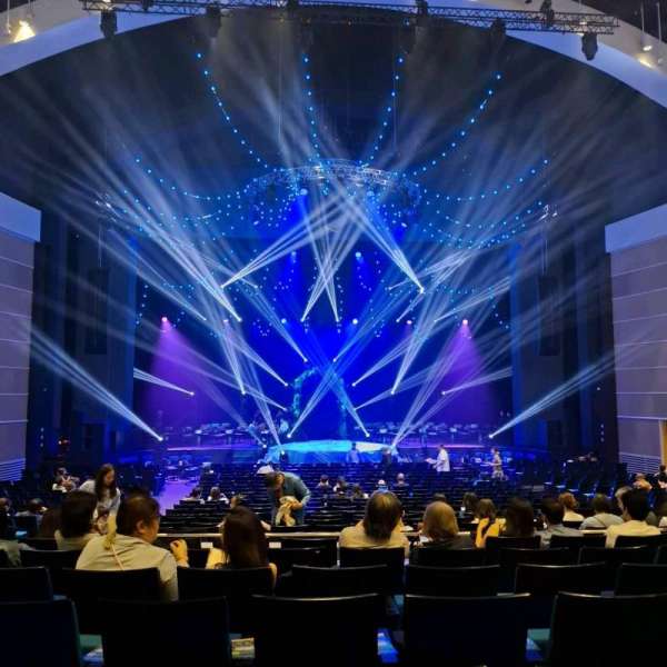 Sands Theatre at Marina Bay Sands, section: Stalls Center, row: GG, seat: 28