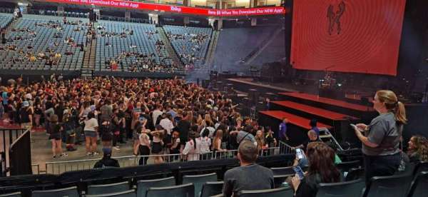 Golden 1 Center, section: 106, row: ff, seat: 16
