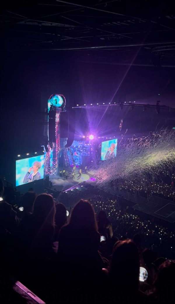 The O2, London, section: 405, row: L, seat: 559