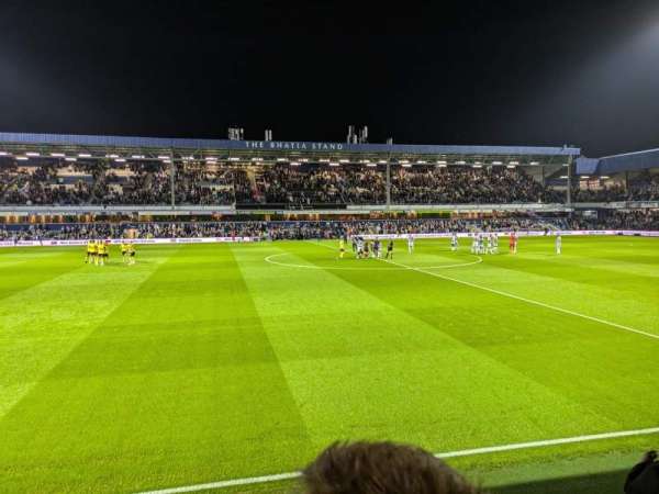 Loftus Road, section: V, row: G, seat: 145