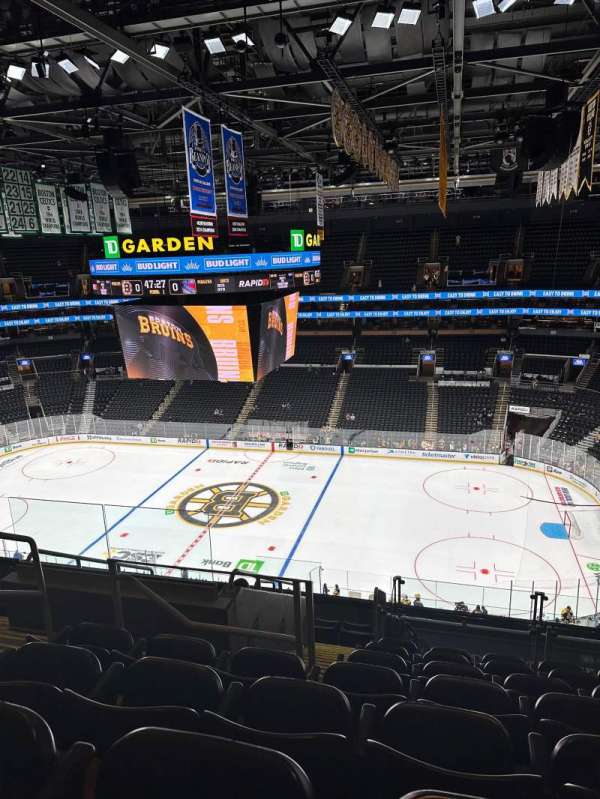 TD Garden, section: 329, row: 11, seat: 17