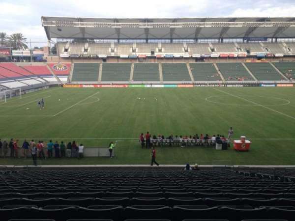 Dignity Health Sports Park, section: 113, row: X, seat: 9