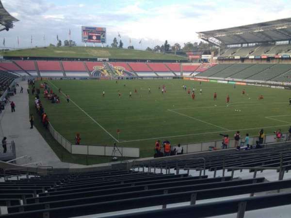 Dignity Health Sports Park, section: 104, row: V, seat: 8