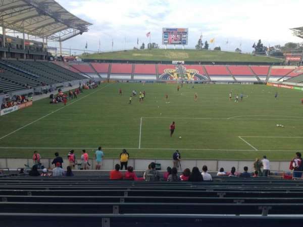 Dignity Health Sports Park, section: 102, row: U, seat: 14