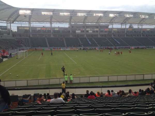 Dignity Health Sports Park, section: 135, row: T, seat: 22