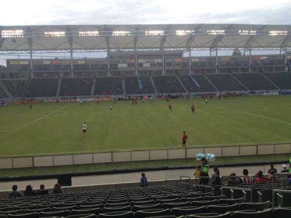 Dignity Health Sports Park, section: 134, row: R, seat: 5