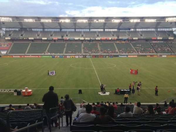 Dignity Health Sports Park, section: 111, row: Z, seat: 20