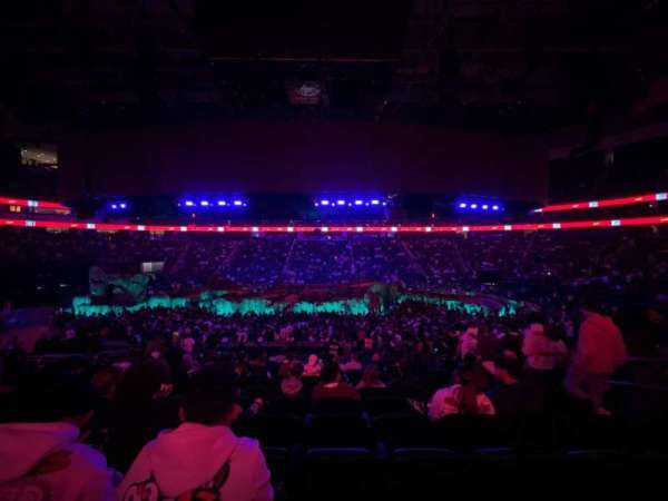 Prudential Center, section: 19, row: 18, seat: 6
