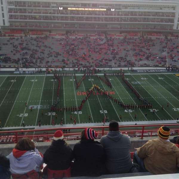 SECU Stadium, section: 305, row: N, seat: 13