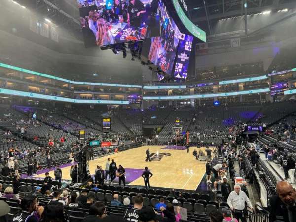 Golden 1 Center, section: 113, row: C, seat: 5