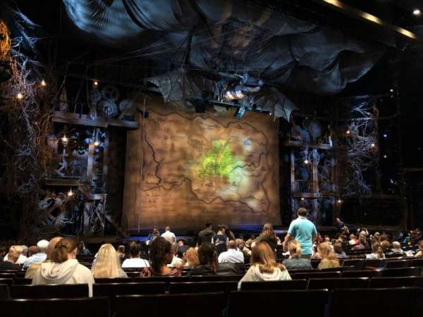 Gershwin Theatre, section: ORCHST, row: Q, seat: 17