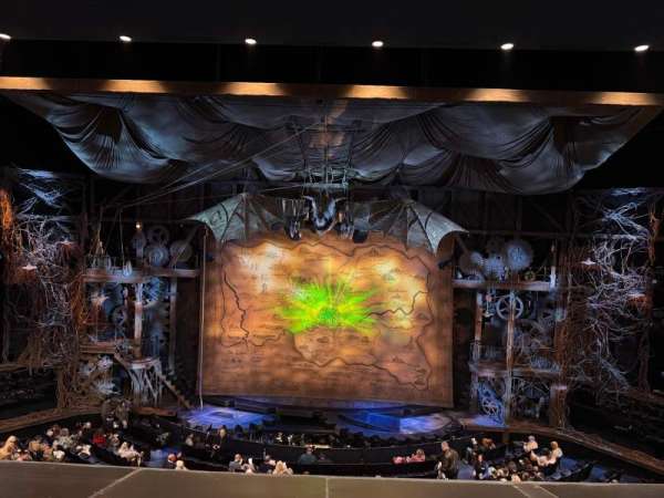Gershwin Theatre, section: Front Mezzanine C, row: A, seat: 11