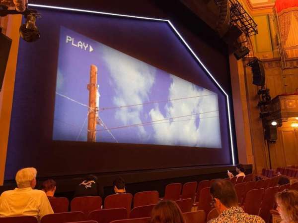 Booth Theatre, section: Orchestra L, row: E, seat: 9