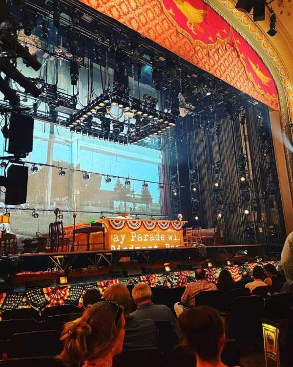 Bernard B. Jacobs Theatre, section: Orchestra L, row: G, seat: 9