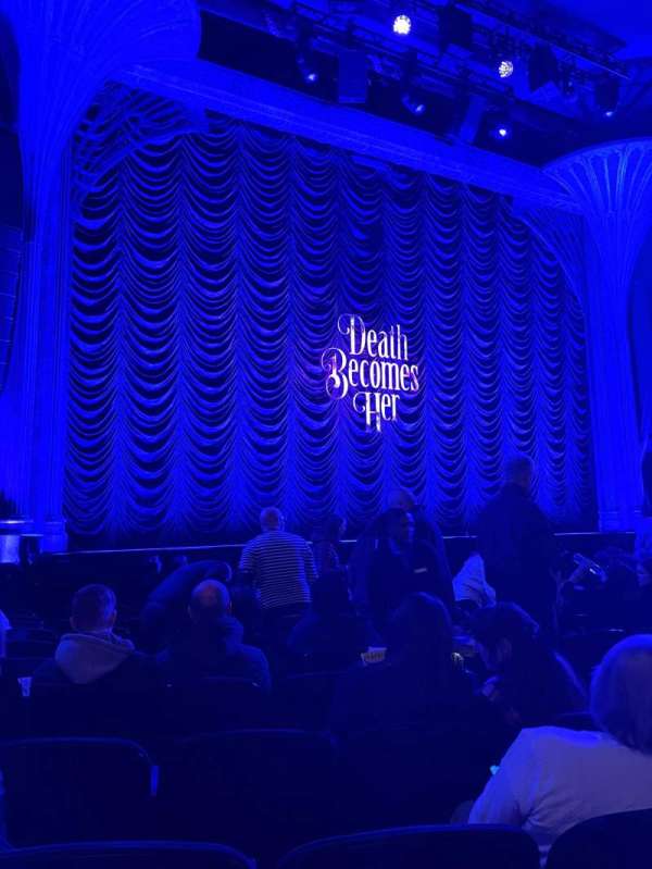 Lunt-Fontanne Theatre, section: Orchestra L, row: L, seat: 9