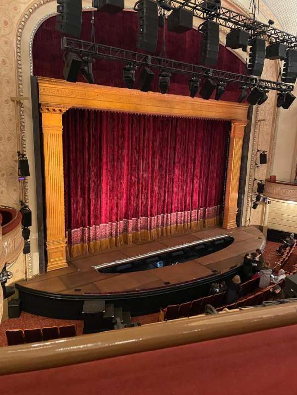 Majestic Theatre, section: Front Mezzanine L, row: A, seat: 21