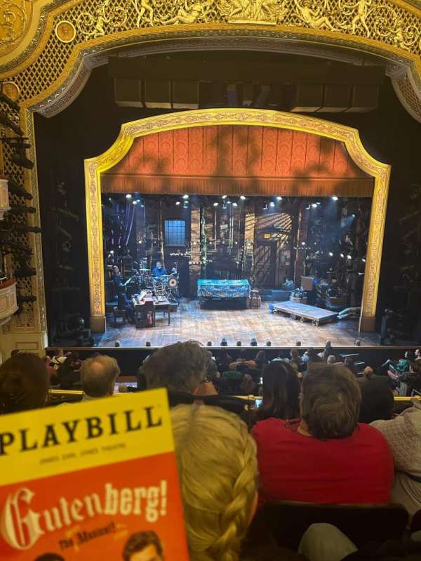 James Earl Jones Theatre, section: Mezzanine C, row: D, seat: 103
