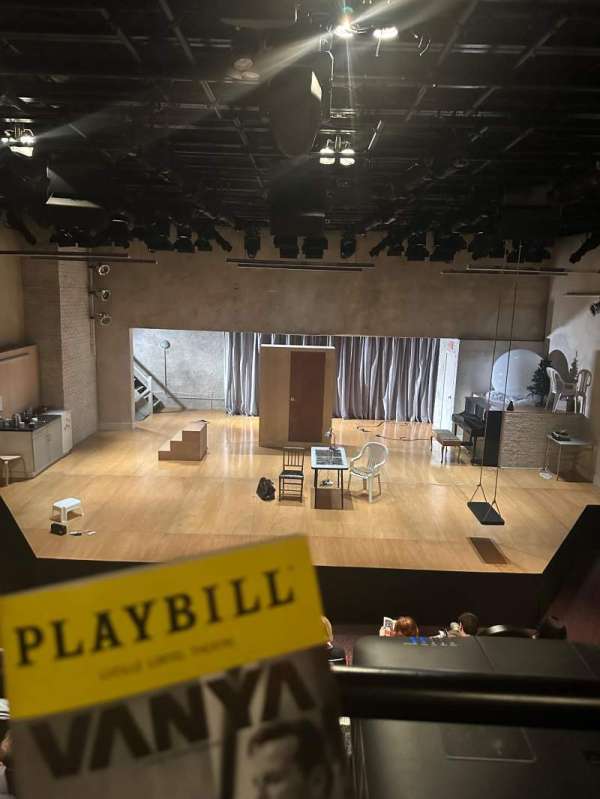 Lucille Lortel Theatre, section: Mezzanine, row: A, seat: 103