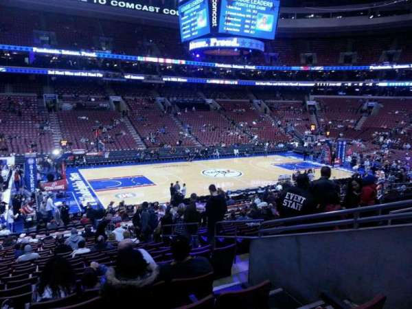 Xfinity Mobile Arena, section: 123, row: 23, seat: 14