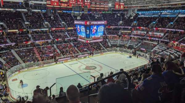 Canadian tire centre, section: 325, row: M, seat: 1