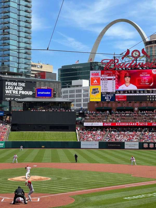 Busch Stadium, section: 150, row: 20, seat: 5