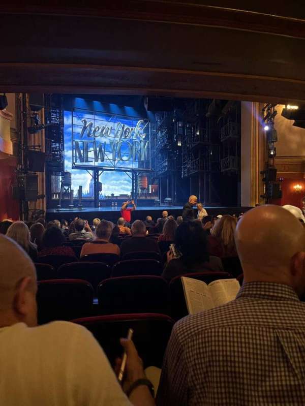 St. James Theatre, section: Orchestra L, row: P, seat: 19
