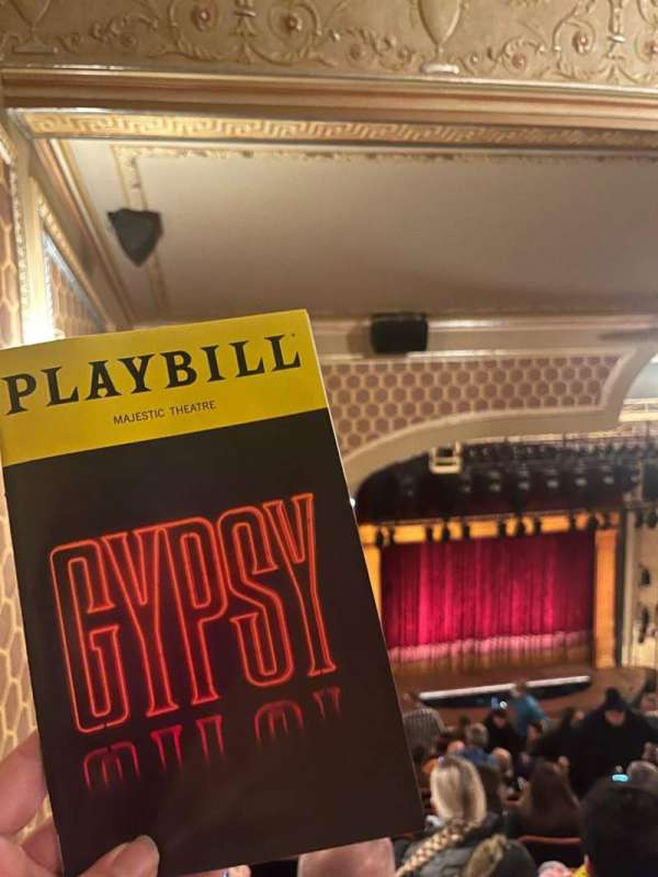 Majestic Theatre, section: Rear Mezzanine L, row: L, seat: 13