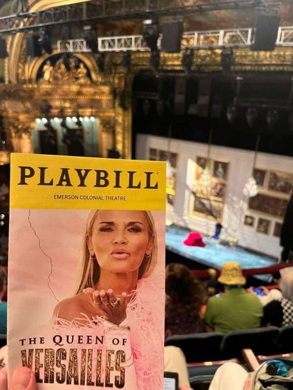 Emerson Colonial Theatre, section: Balcony R, row: D, seat: 12
