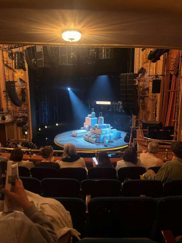 Longacre Theatre, section: Mezzanine R, row: E, seat: 25