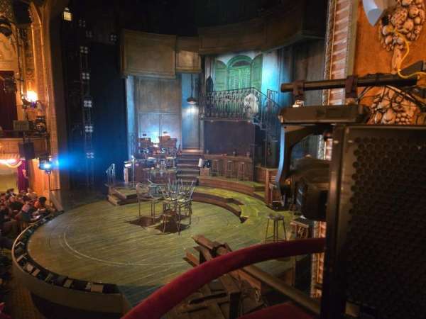 Walter Kerr Theatre, section: Box R, row: 1, seat: 1