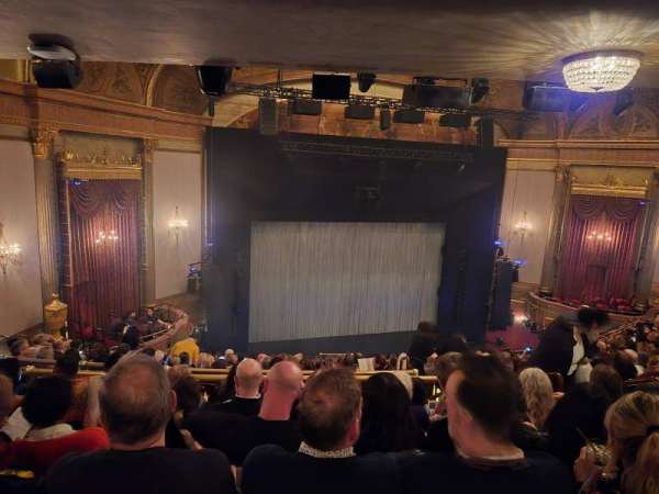 St. James Theatre, section: Mezzanine L, row: O, seat: 13