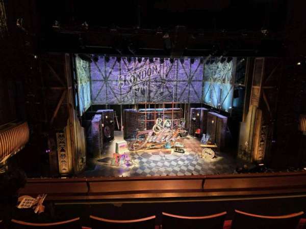Stephen Sondheim Theatre, section: Mezzanine C, row: CC, seat: 117