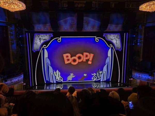 Broadhurst Theatre, section: Mezzanine C, row: E, seat: 105