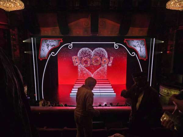 Broadhurst Theatre, section: Mezzanine C, row: E, seat: 107