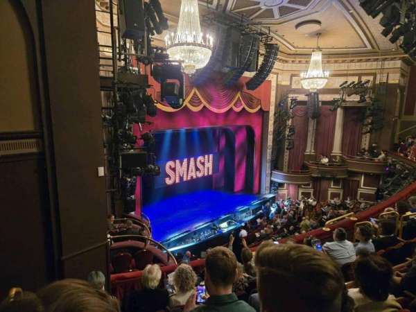 Imperial Theatre, section: Front Mezzanine L, row: F, seat: 112