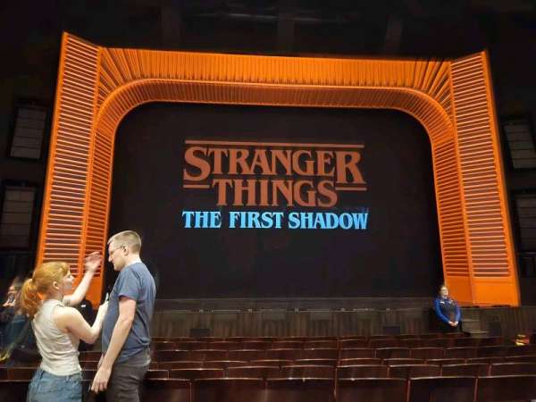 Marquis Theatre, section: Orchestra C, row: K, seat: 108