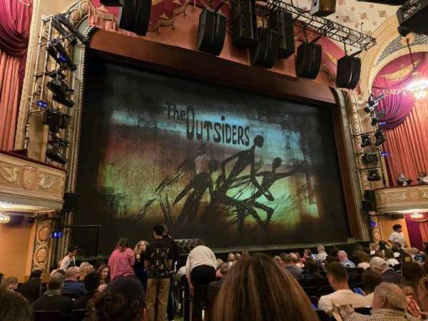 Bernard B. Jacobs Theatre, section: Orchestra L, row: K, seat: 3