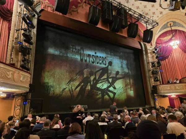 Bernard B. Jacobs Theatre, section: Orchestra L, row: K, seat: 7