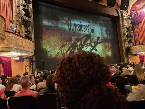 Bernard B. Jacobs Theatre, section: Orchestra L, row: K, seat: 9