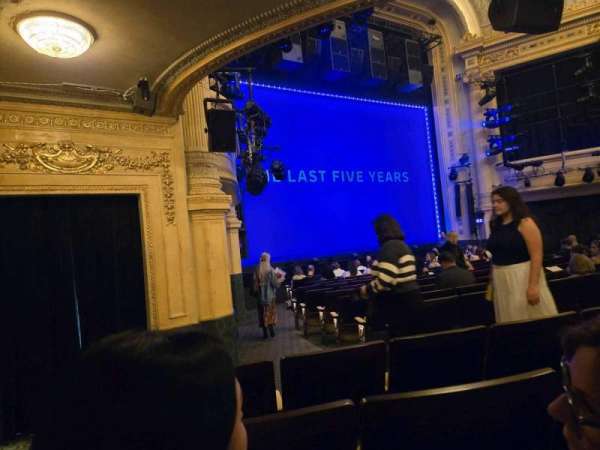 Hudson Theatre, section: Orchestra L, row: P, seat: 15
