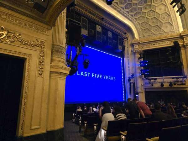 Hudson Theatre, section: Orchestra L, row: N, seat: 13
