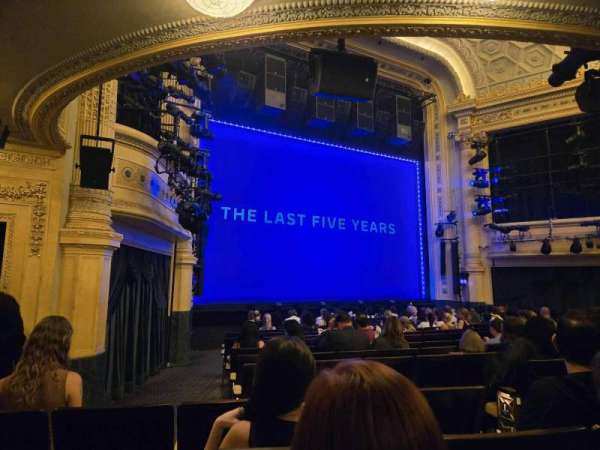 Hudson Theatre, section: Orchestra L, row: P, seat: 9