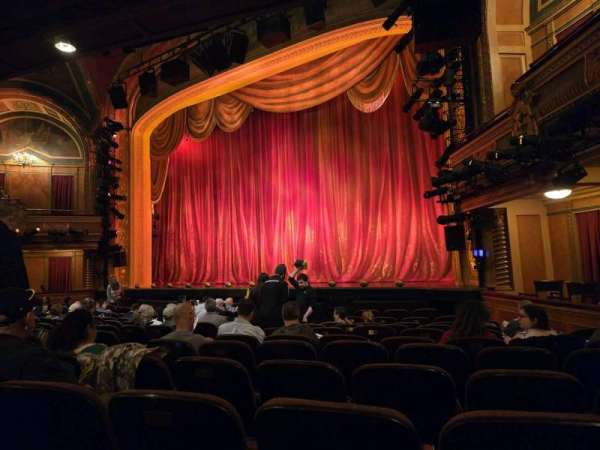 Todd Haimes Theatre, section: Orchestra R, row: L, seat: 10