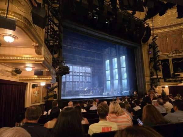 Neil Simon Theatre, section: Orchestra L, row: N, seat: 19