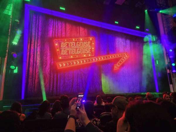 Palace Theatre, Broadway, section: Orchestra L, row: F, seat: 115