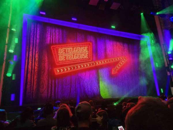 Palace Theatre, Broadway, section: Orchestra L, row: F, seat: 113