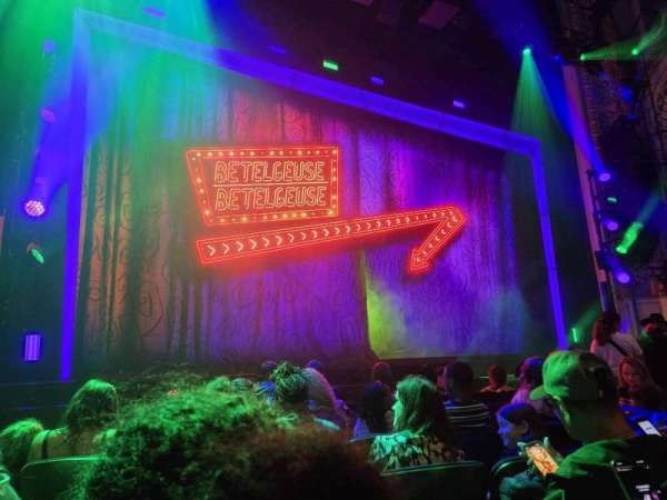 Palace Theatre, Broadway, section: Orchestra L, row: F, seat: 117